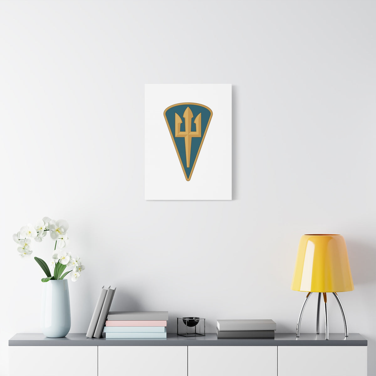 Marine Corps (Ukraine) - 18 in x 24 in Matte Canvas, Stretched, 1.25 in