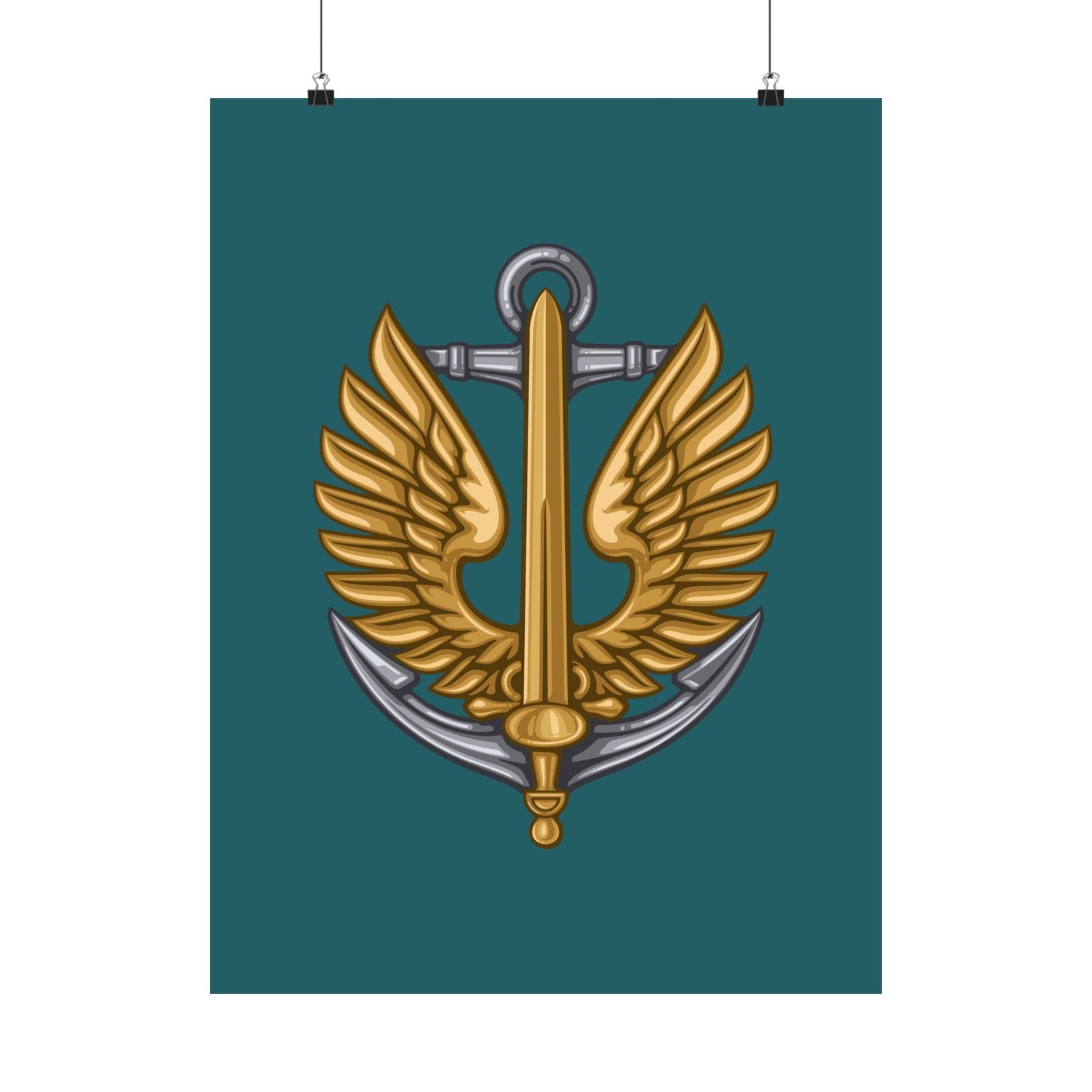 Ukrainian Marine Corps v2 - 18 in x 24 in Matte Poster