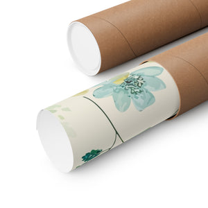 Folk Floral Pattern, Finnish Inspired 02 - 18 in x 24 in Matte Poster