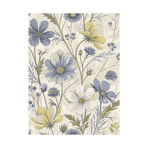 Wildflowers Pattern 098 - 18 in x 24 in Matte Poster