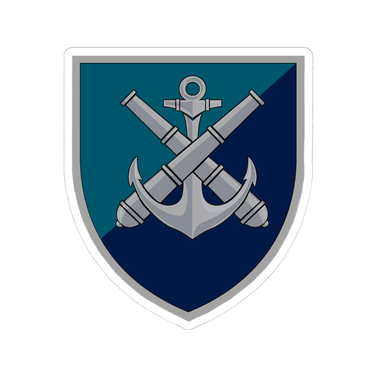 406th Artillery Brigade (Ukraine) - 3" x 3" Kiss-Cut Sticker