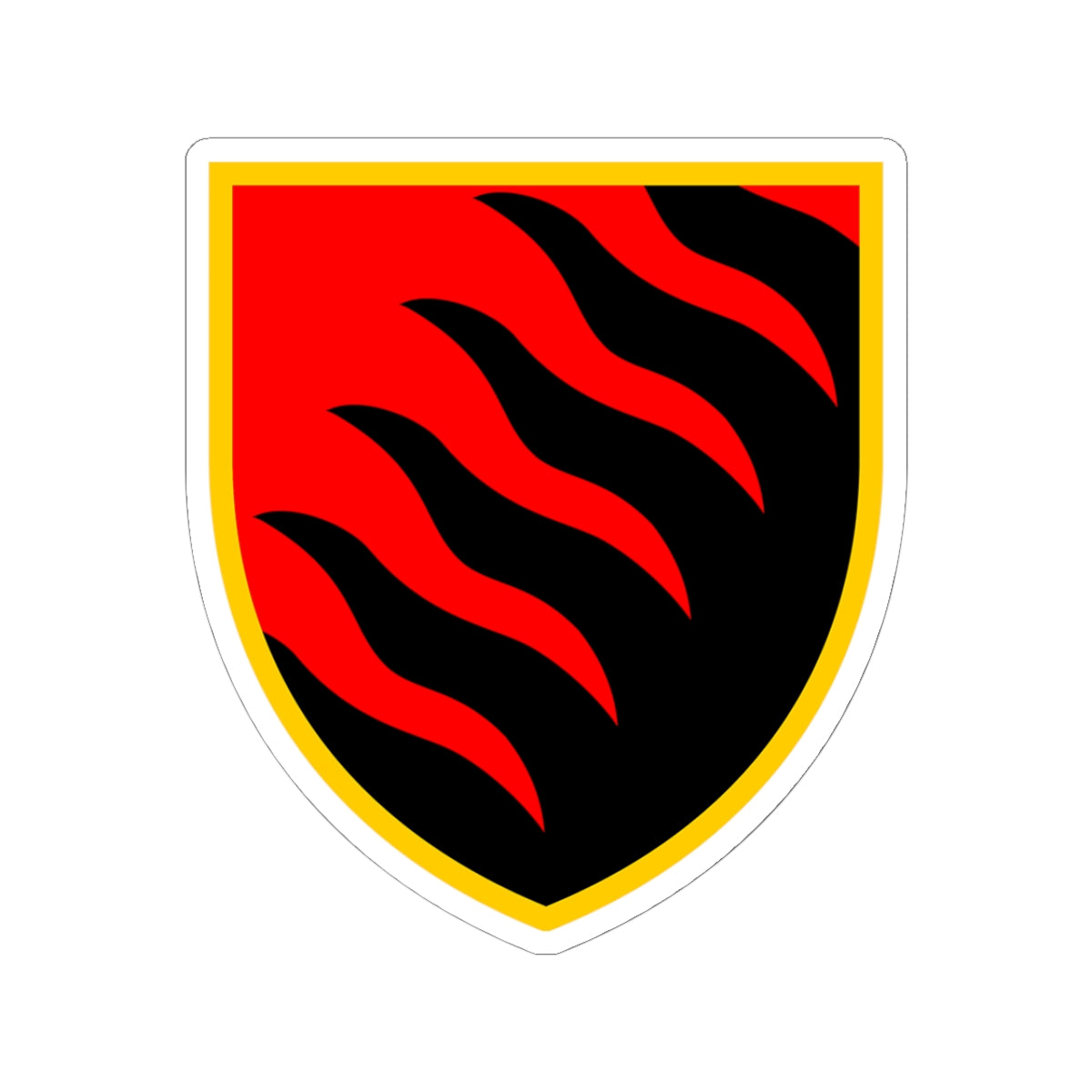 55th Artillery Brigade (Ukraine) - 3" x 3" Kiss-Cut Sticker