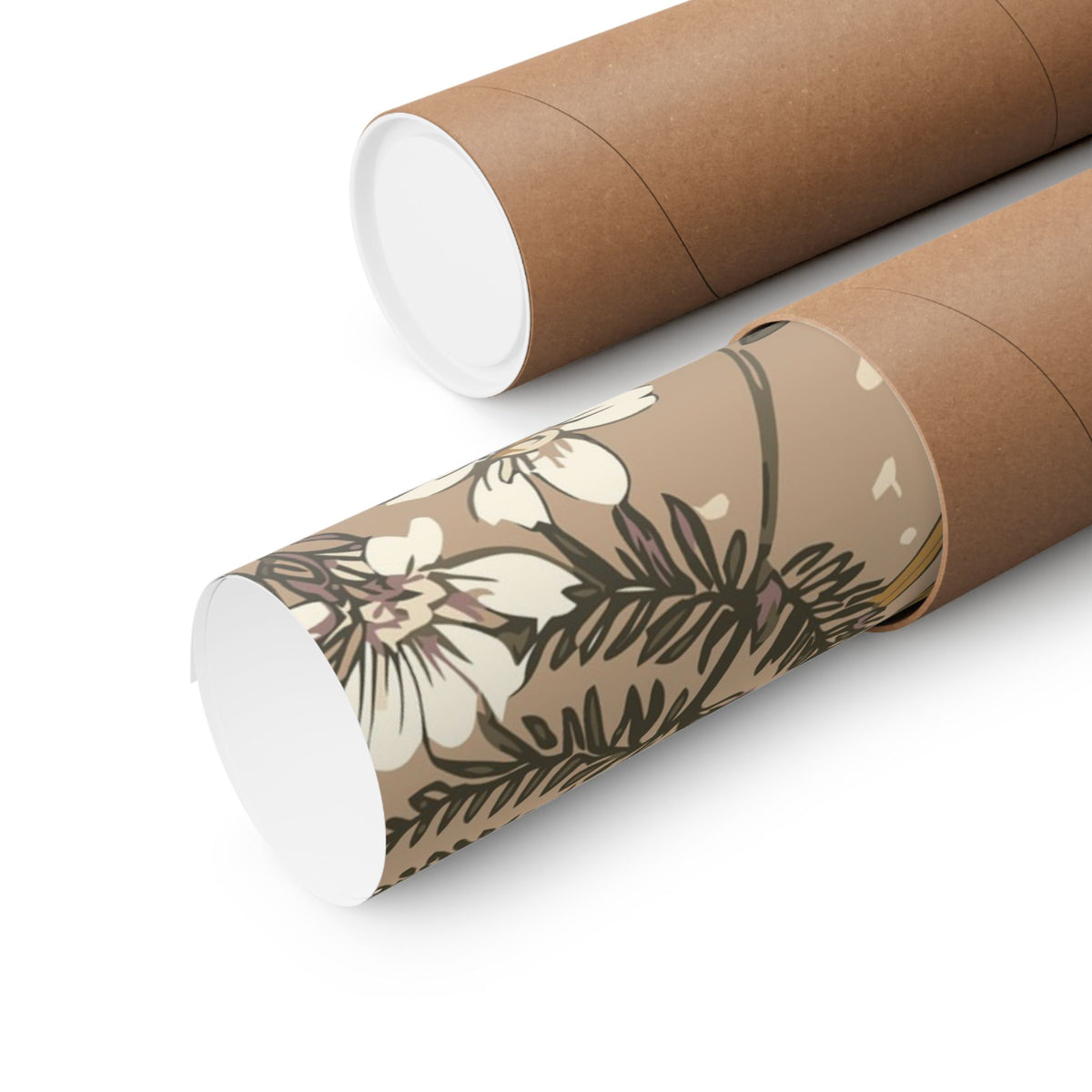 Wildflowers Pattern 080 - 18 in x 24 in Matte Poster