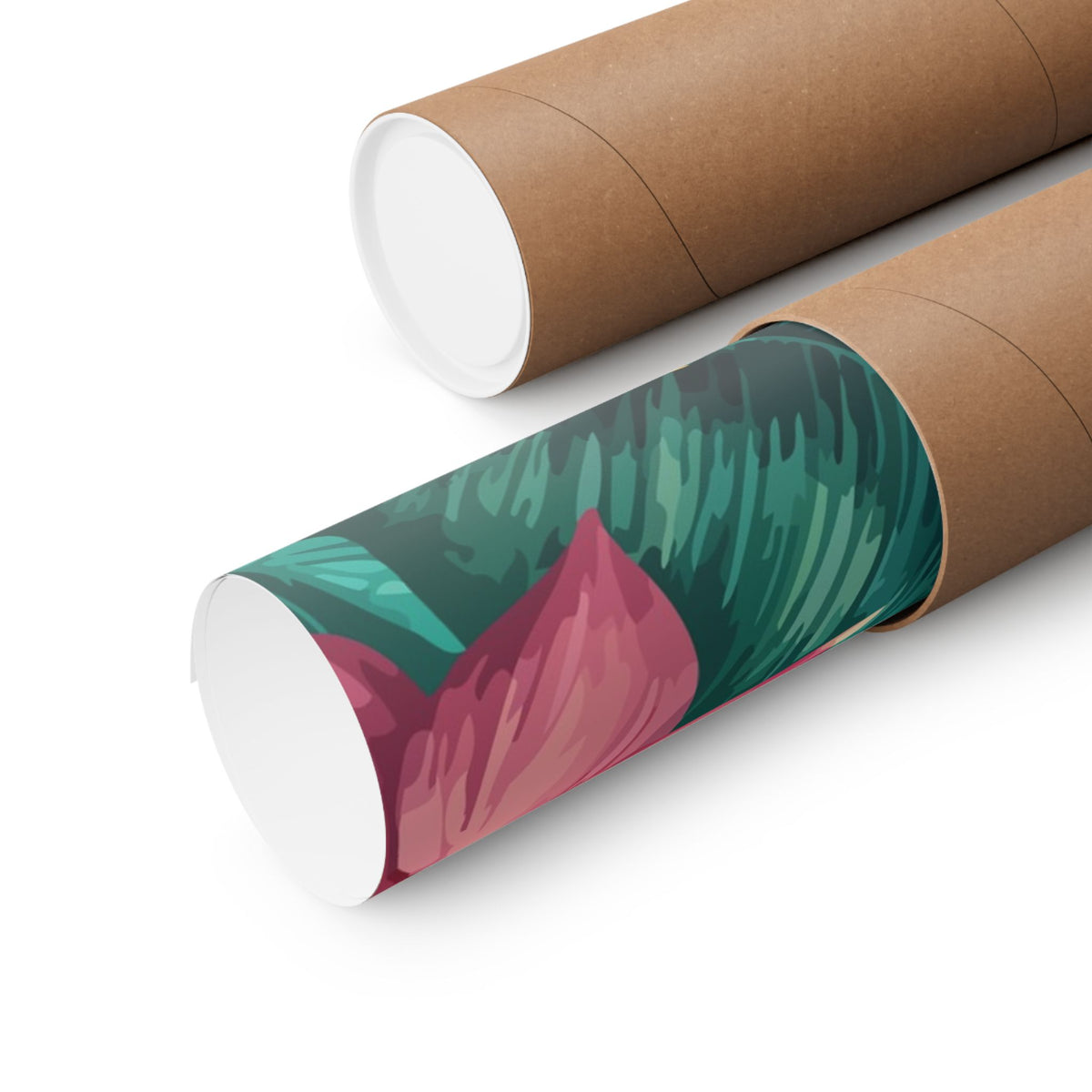 Folk Floral Pattern, South American Inspired 01 - 18 in x 24 in Matte Poster