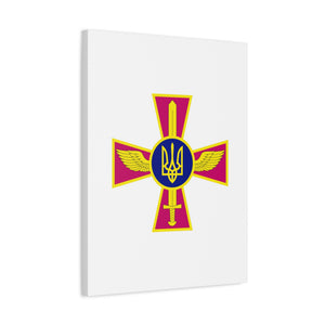 Ukrainian Air Force - 18 in x 24 in Matte Canvas, Stretched, 1.25 in