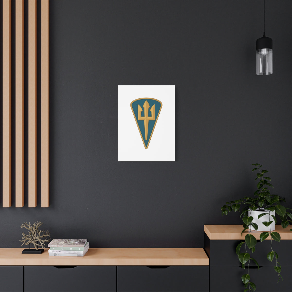 Marine Corps (Ukraine) - 18 in x 24 in Matte Canvas, Stretched, 1.25 in