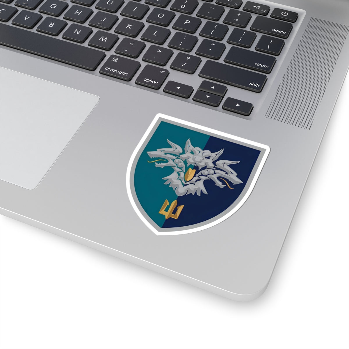 38th Marine Brigade (Ukraine) - 3" x 3" Kiss-Cut Sticker