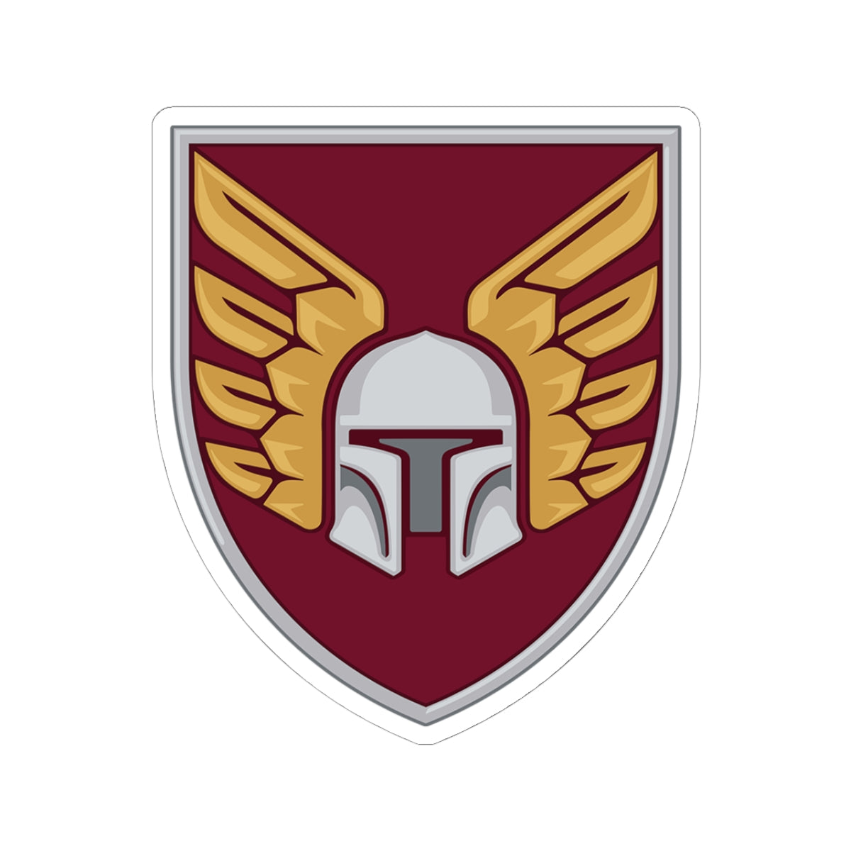 46th Airmobile Brigade (Ukraine) - 3" x 3" Kiss-Cut Sticker