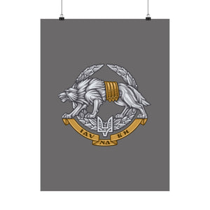 Ukrainian Special Operations Forces v2 - 18 in x 24 in Matte Poster