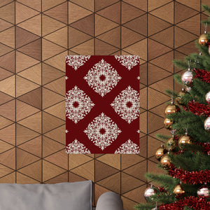 Damask Pattern 019 - 18 in x 24 in Matte Poster