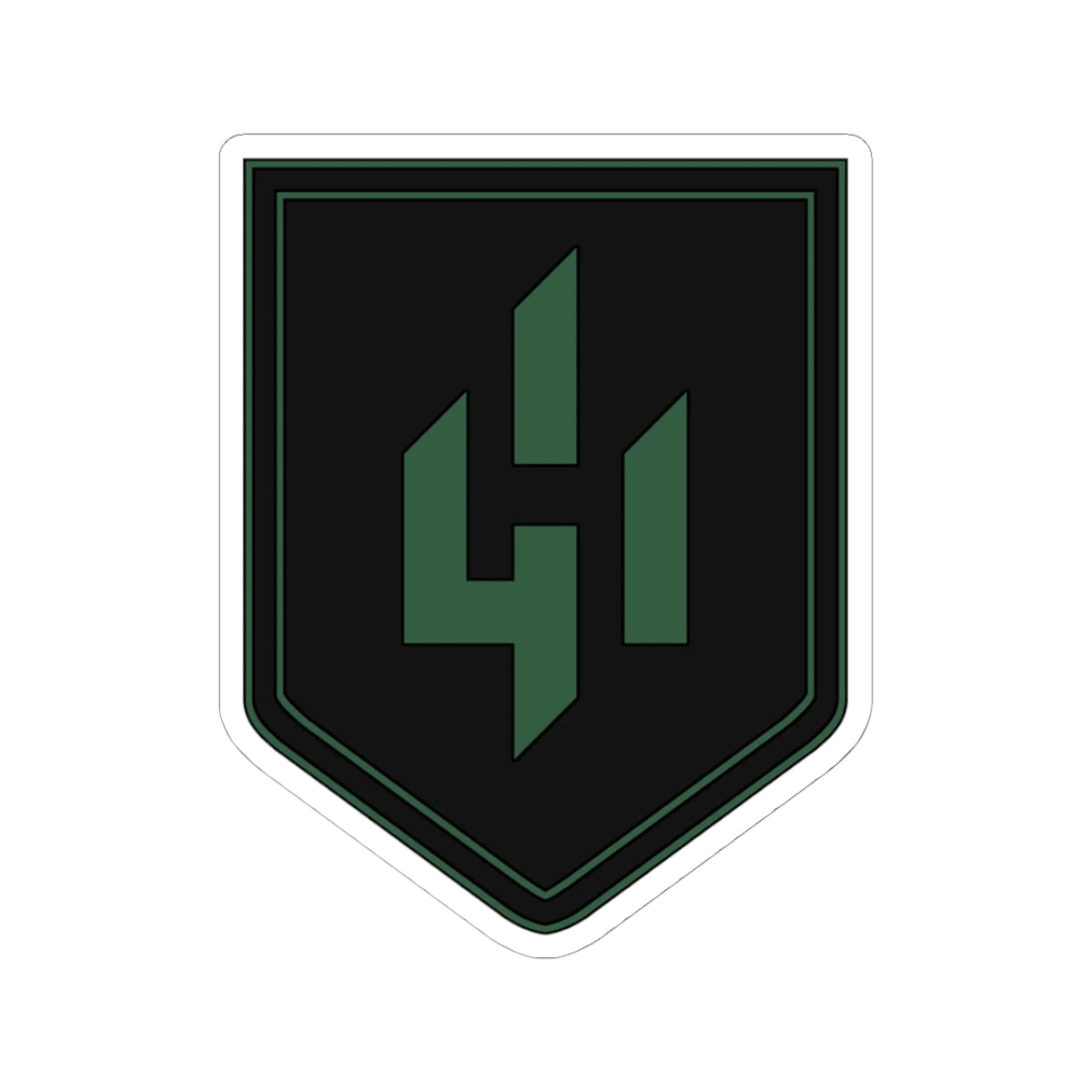 411th Unmanned Systems Brigade Hawks (Ukraine) - 3" x 3" Kiss-Cut Sticker