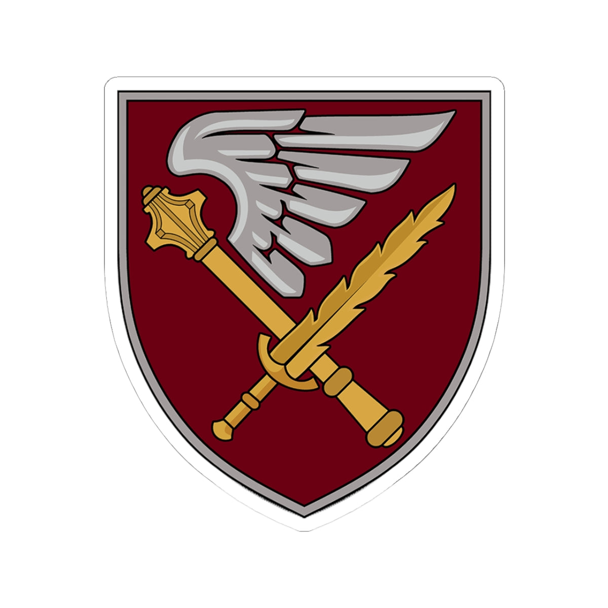 7th Rapid Response Corps (Ukraine) - 3" x 3" Kiss-Cut Sticker