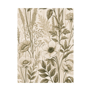 Wildflowers Pattern 117 - 18 in x 24 in Matte Poster