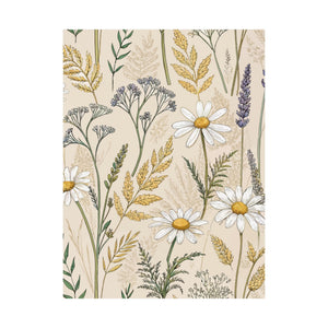 Wildflowers Pattern 064 - 18 in x 24 in Matte Poster