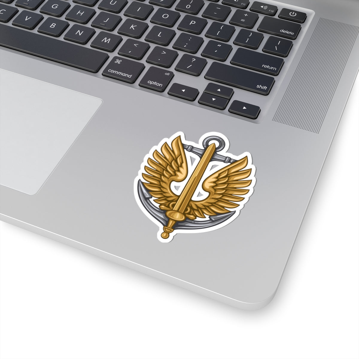 Ukrainian Marine Corps - 3" x 3" Kiss-Cut Sticker