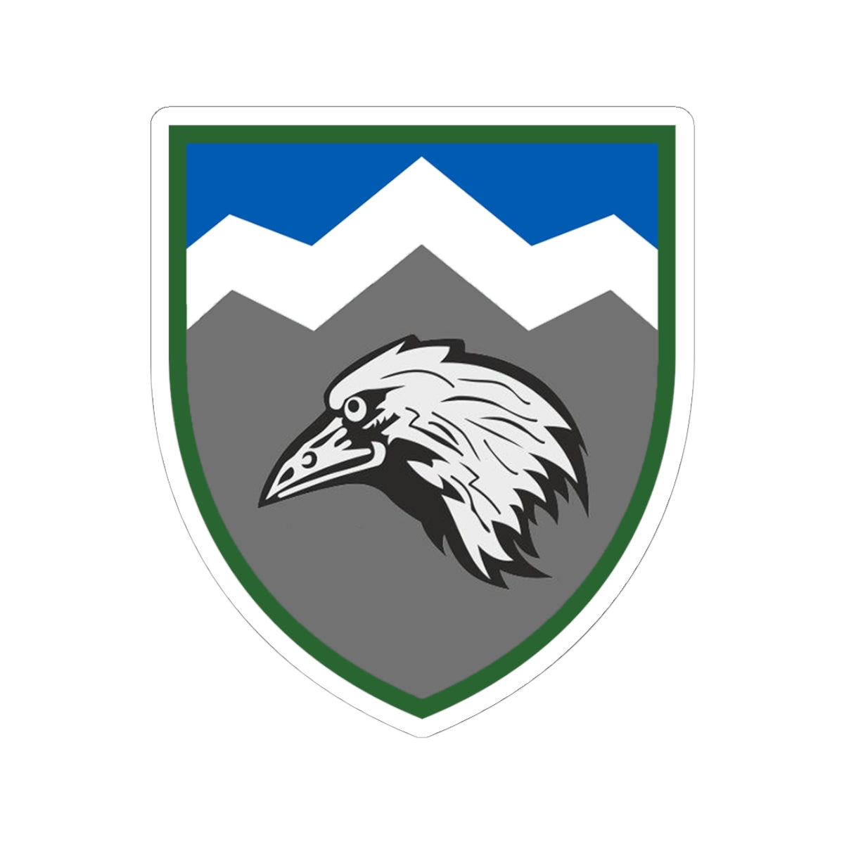 109th Mountain Assault Battalion (Ukraine) - 3" x 3" Kiss-Cut Sticker