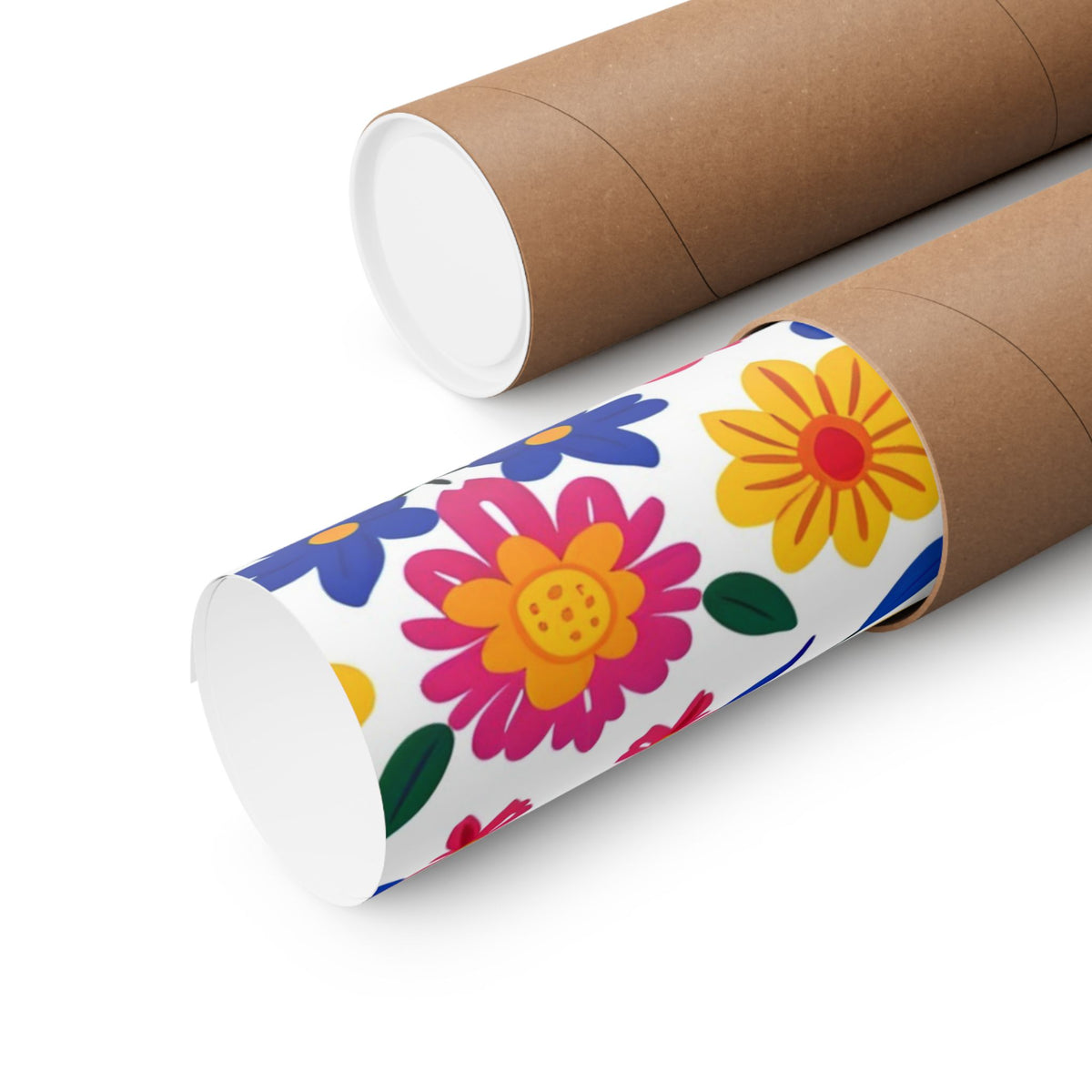 Mexican Floral Fiesta Pattern 020 - 18 in x 24 in Matte Poster
