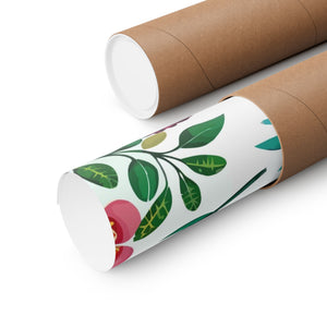 Folk Floral Pattern, Mexican Inspired 01 - 18 in x 24 in Matte Poster