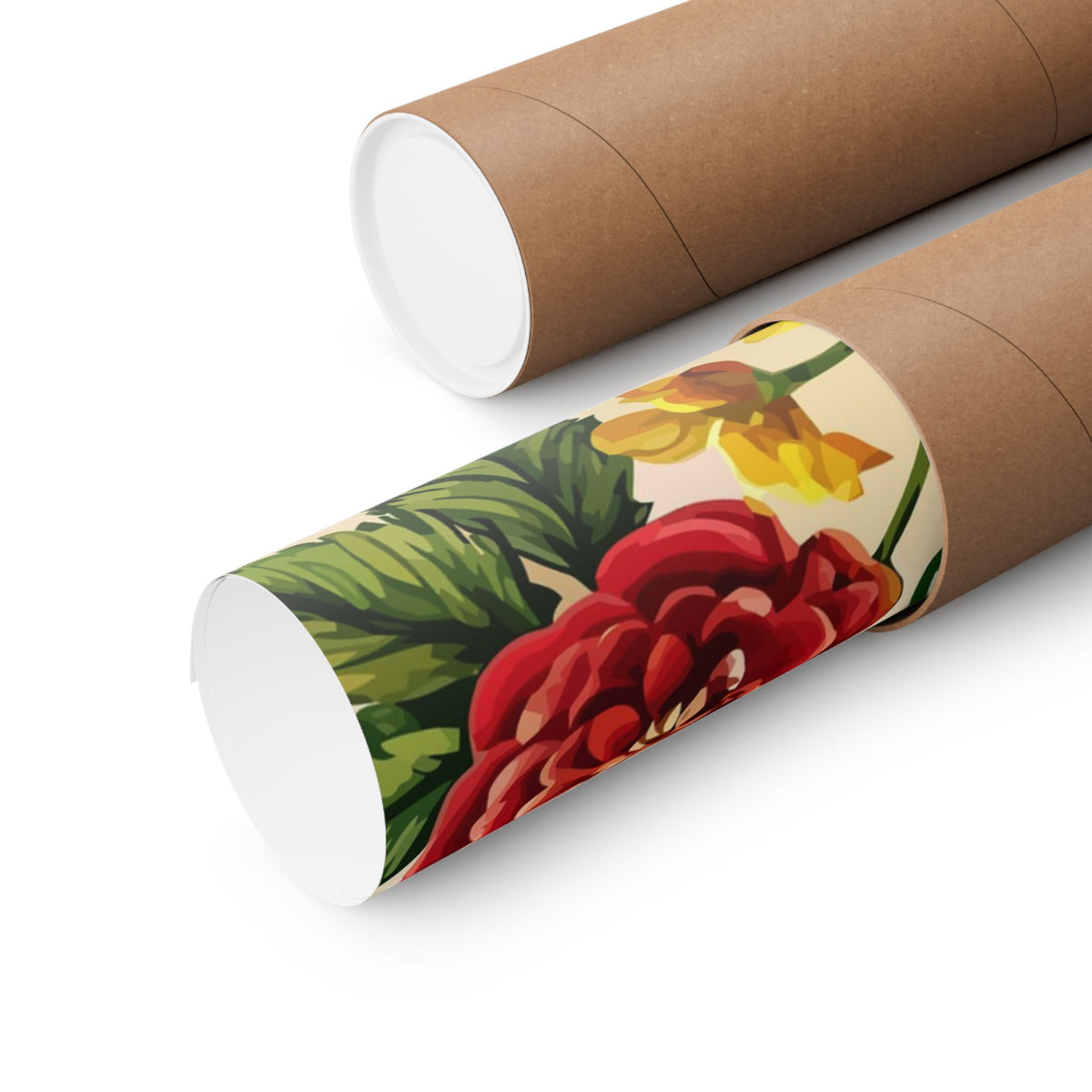 Folk Floral Pattern, Romanian Inspired 04 - 18 in x 24 in Matte Poster