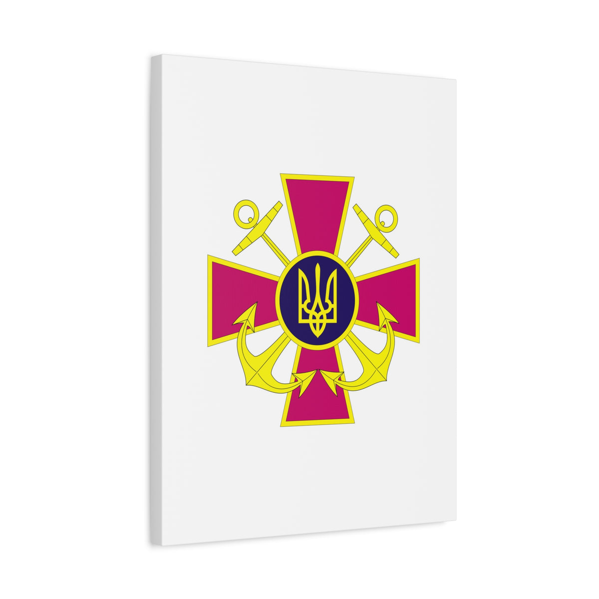 Ukrainian Naval Forces - 18 in x 24 in Matte Canvas, Stretched, 1.25 in