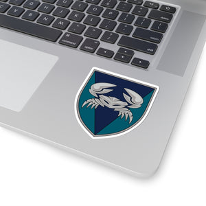 34th Coastal Defence Brigade (Ukraine) - 3" x 3" Kiss-Cut Sticker