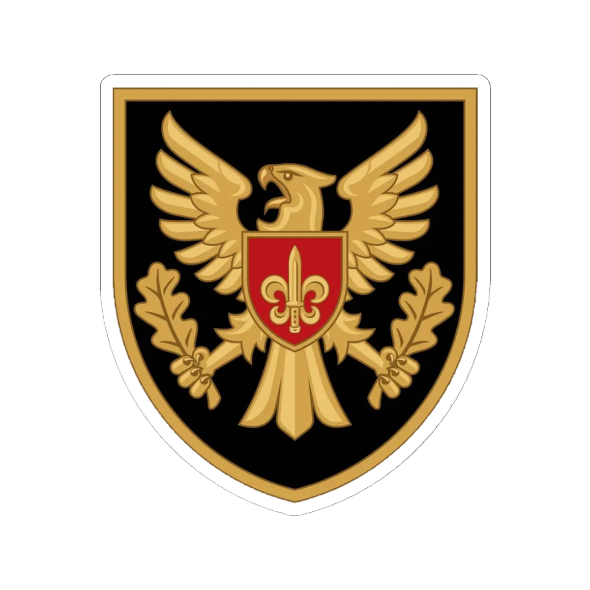 15th Artillery Reconnaissance Brigade (Ukraine) - 3" x 3" Kiss-Cut Sticker