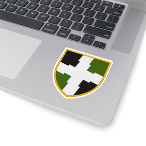 55th Signal Regiment (Ukraine) - 3" x 3" Kiss-Cut Sticker