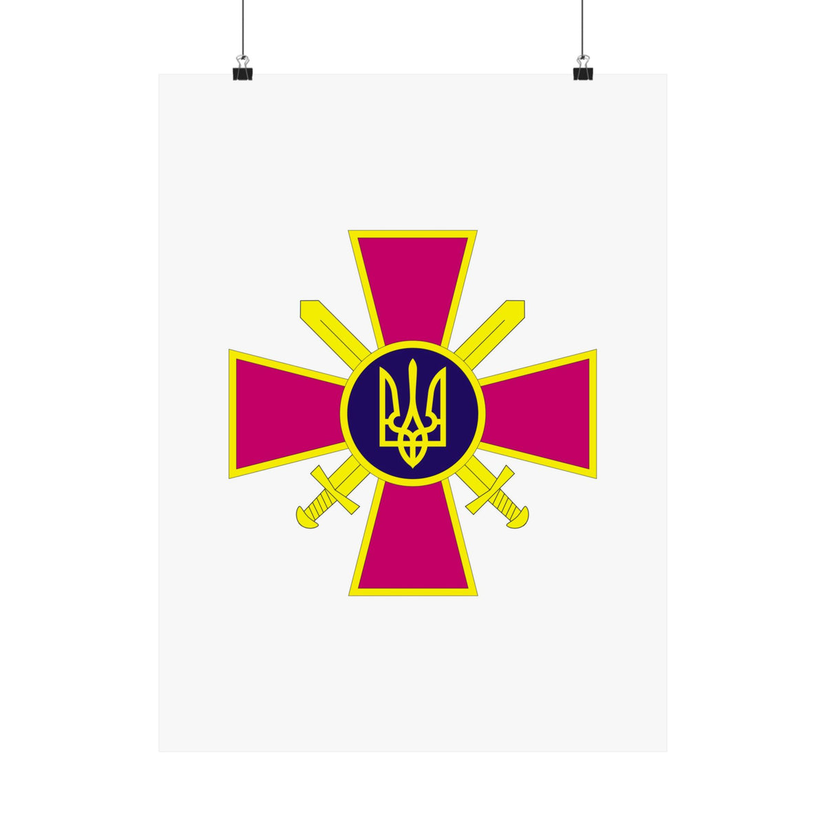 Ukrainian Ground Forces - 18 in x 24 in Matte Poster
