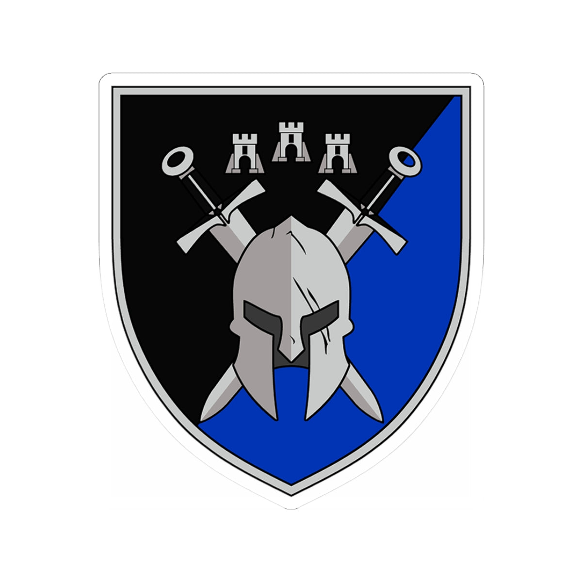 42nd Mechanized Brigade (Ukraine) - 3" x 3" Kiss-Cut Sticker