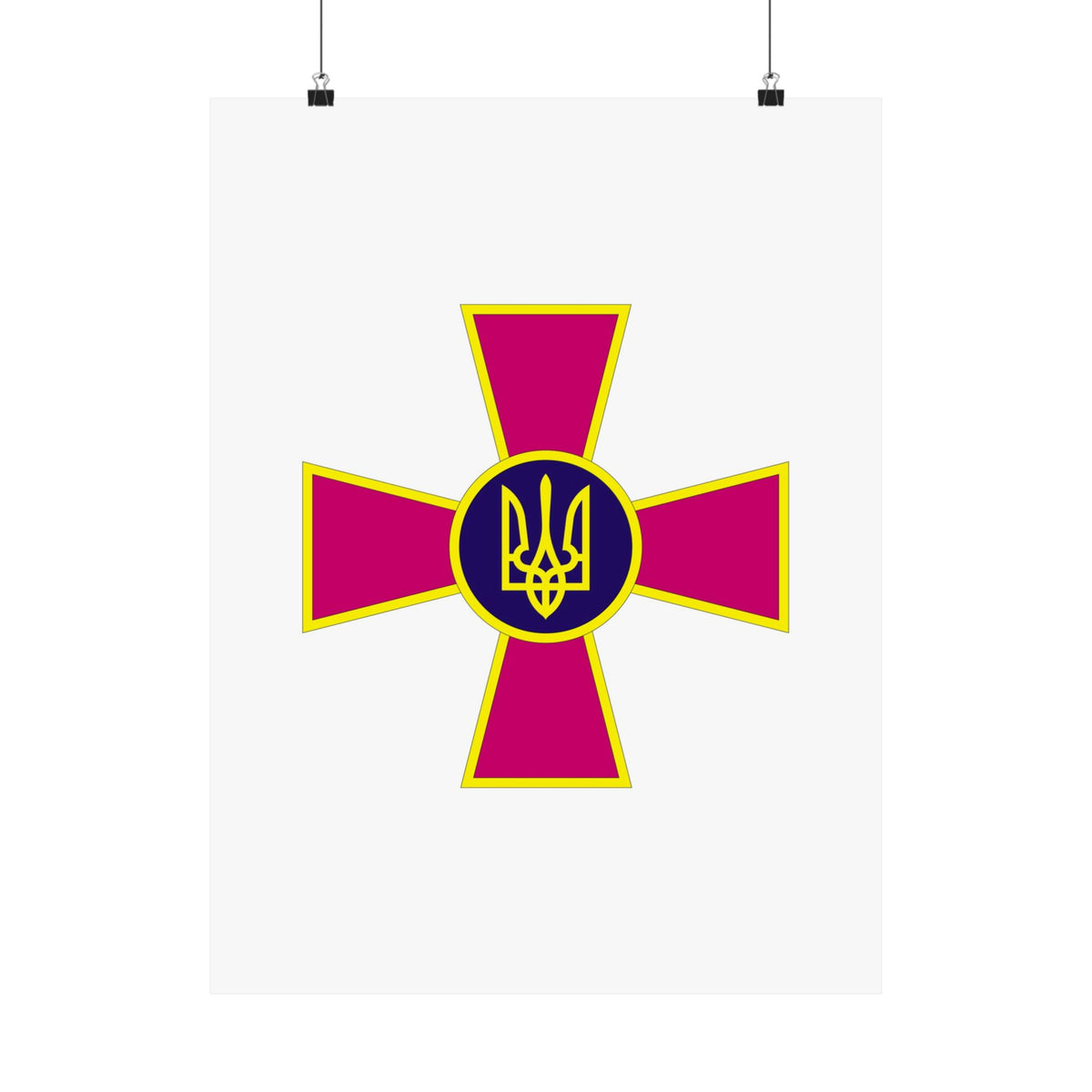 Ukrainian Armed Forces - 18 in x 24 in Matte Poster