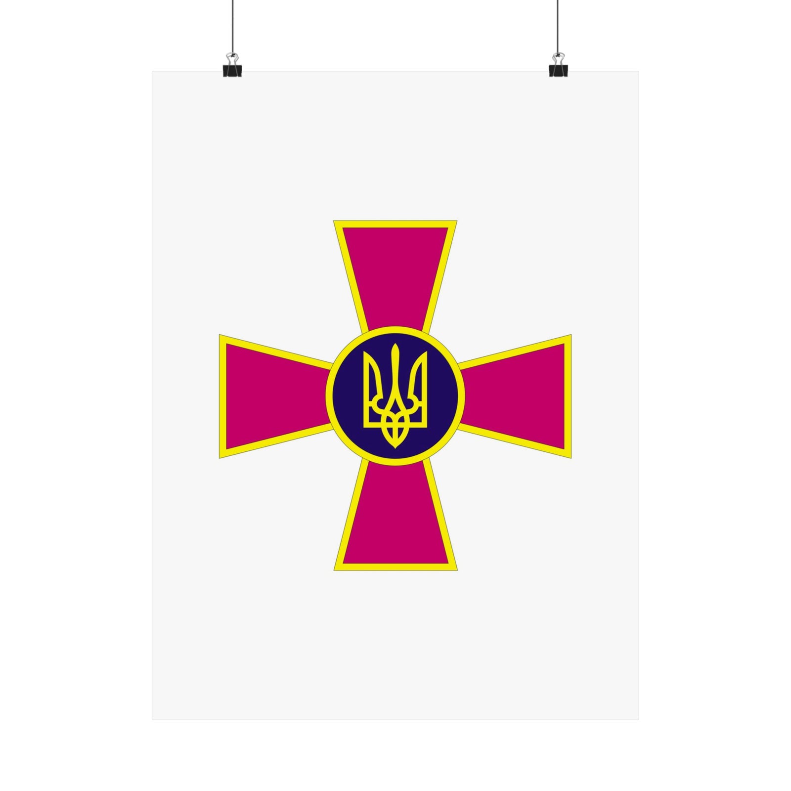 Ukrainian Armed Forces - 18 in x 24 in Matte Poster