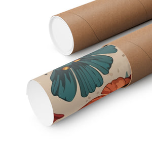 Wildflowers Pattern 032 - 18 in x 24 in Matte Poster