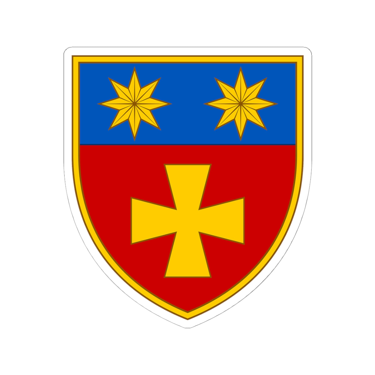143rd Mechanized Brigade (Ukraine) - 3" x 3" Kiss-Cut Sticker