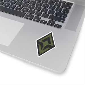 Freedom of Russia Legion (Ukraine) - 3" x 3" Kiss-Cut Sticker