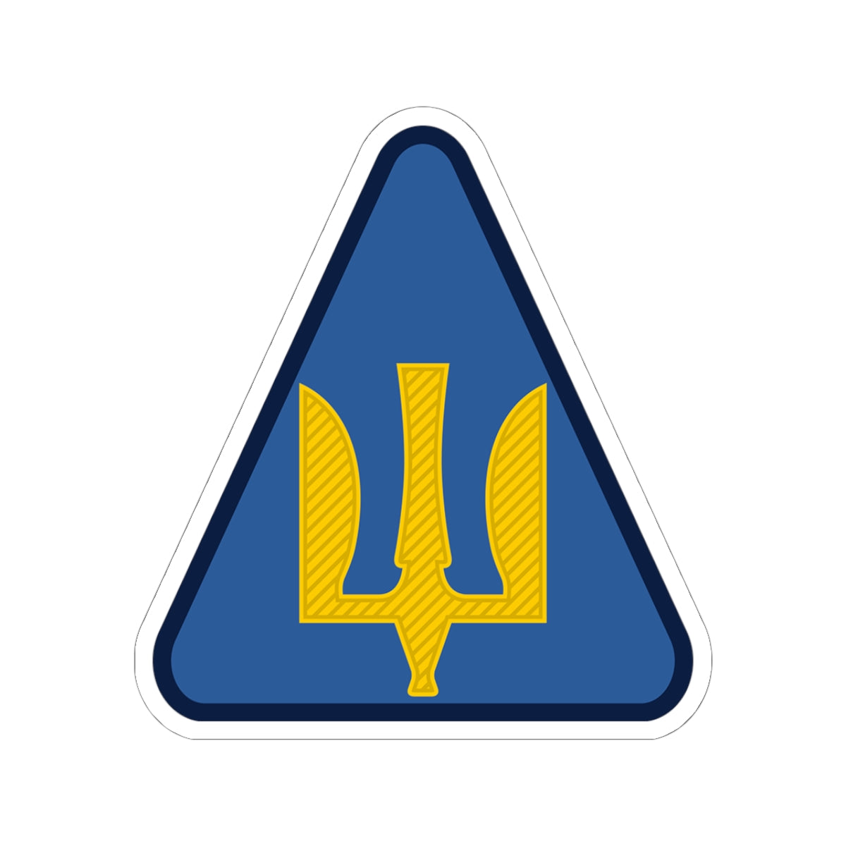 Air Force (Ukraine) - 3" x 3" Kiss-Cut Sticker