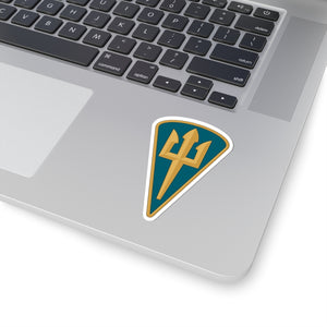 Marine Corps (Ukraine) - 3" x 3" Kiss-Cut Sticker
