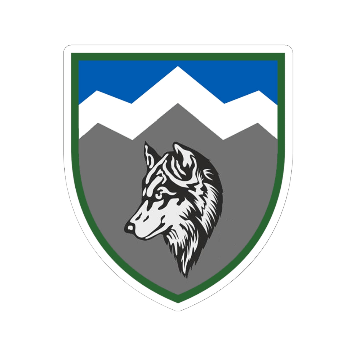 8th Mountain Assault Battalion (Ukraine) - 3" x 3" Kiss-Cut Sticker