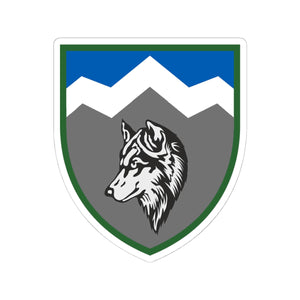 8th Mountain Assault Battalion (Ukraine) - 3" x 3" Kiss-Cut Sticker