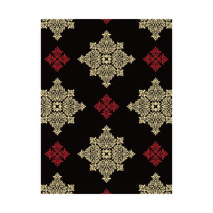 Damask Pattern 029 - 18 in x 24 in Matte Poster