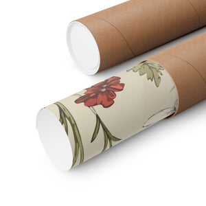Wildflowers Pattern 128 - 18 in x 24 in Matte Poster