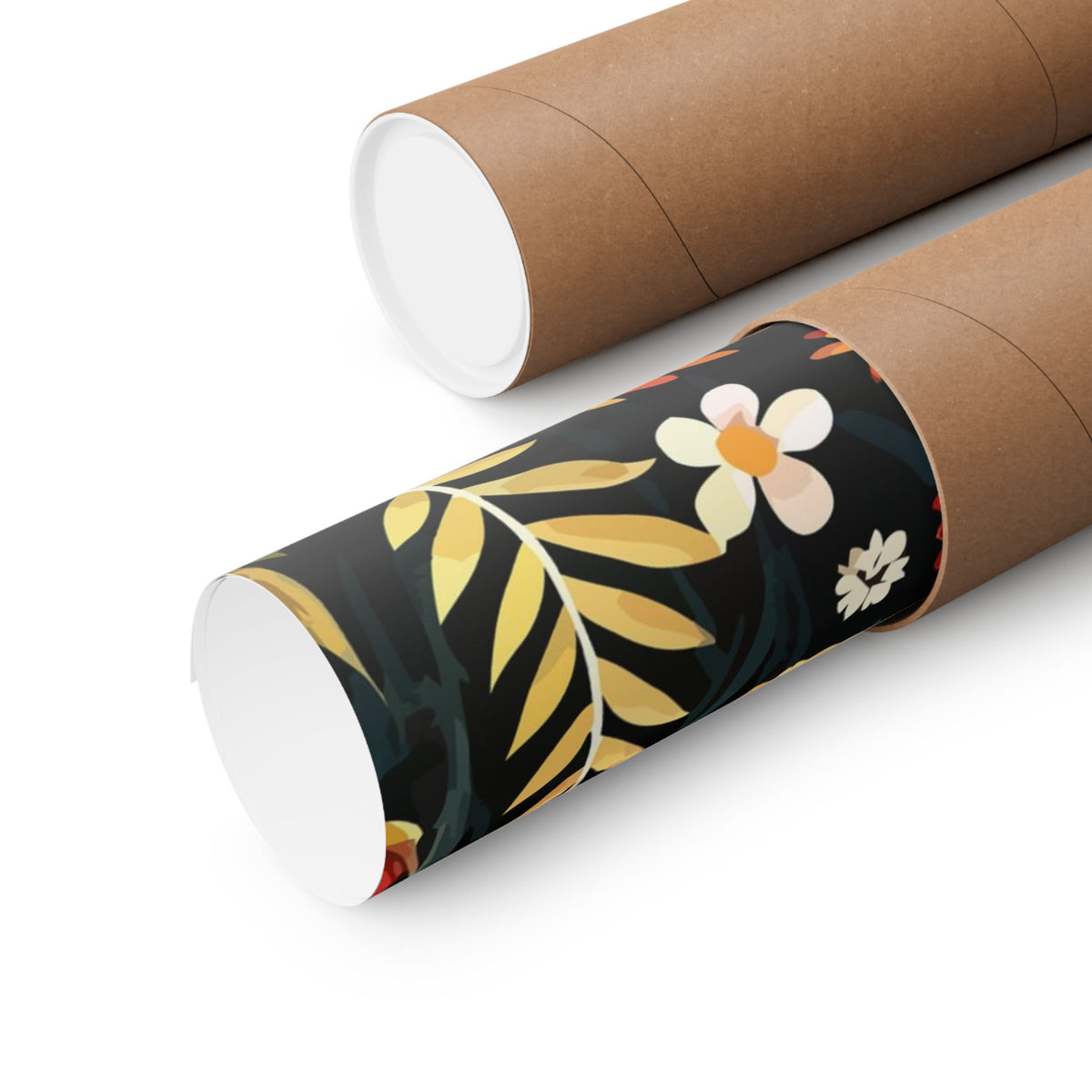 Folk Floral Pattern, Balkan Inspired 02 - 18 in x 24 in Matte Poster