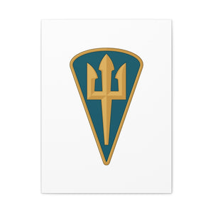 Marine Corps (Ukraine) - 18 in x 24 in Matte Canvas, Stretched, 1.25 in