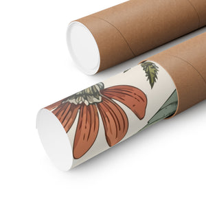 Wildflowers Pattern 001 - 18 in x 24 in Matte Poster