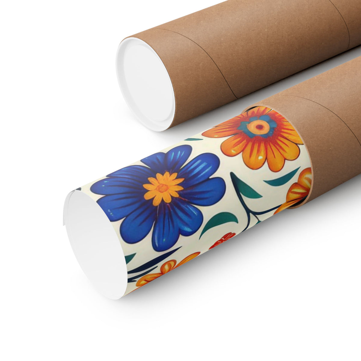 Mexican Floral Fiesta Pattern 001 - 18 in x 24 in Matte Poster