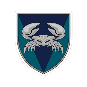 34th Coastal Defence Brigade (Ukraine) - 3" x 3" Kiss-Cut Sticker