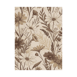 Wildflowers Pattern 076 - 18 in x 24 in Matte Poster