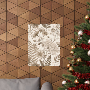 Wildflowers Pattern 116 - 18 in x 24 in Matte Poster