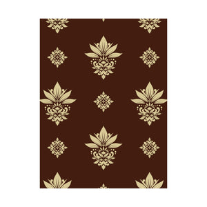 Damask Pattern 002 - 18 in x 24 in Matte Poster