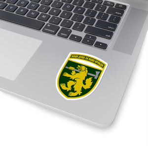 68th Jaeger Brigade (Ukraine) - 3" x 3" Kiss-Cut Sticker