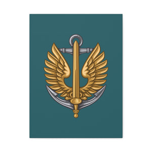 Ukrainian Marine Corps v2 - 18 in x 24 in Matte Canvas, Stretched, 1.25 in